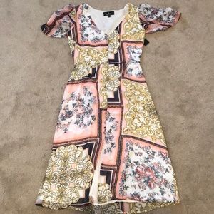 Patterned Dress from Lulus